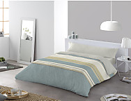 Funda nórdica Nador color Gris o Turquesa