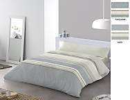 Funda nórdica Nador color Gris o Turquesa