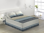 Colcha Edredón Tineo color Azul o Morado