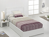 Edredón ajustable Tineo color Azul o Morado