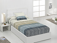 Edredón ajustable Tineo color Azul o Morado