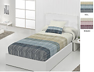 Edredón ajustable Tineo color Azul o Morado