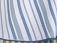 Colcha Jacquard Lances color Azul, Beige o Rosa