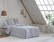 Edredón Conforter Leo color Azul o Beige