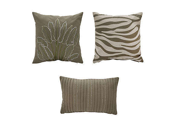 Sandeco - Cojines con relleno Fira (Pack de 3 Unidades)