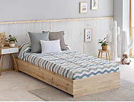 Edredón Ajustable Dunas color Nude o Turquesa