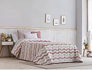 Edredón bouti Dunas doble relleno (200 gr) color Nude o Turquesa