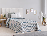 Edredón bouti Dunas doble relleno (200 gr) color Nude o Turquesa