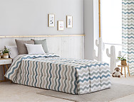 Edredón Conforter Dunas color Nude o Turquesa