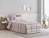 Edredón Conforter Dunas color Nude o Turquesa