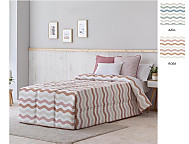 Edredón Conforter Dunas color Nude o Turquesa