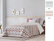 Edredón Sherpa Dunas color Nude o Turquesa