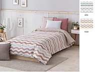 Haz clic para ampliar Funda nórdica Dunas color Nude o Turquesa