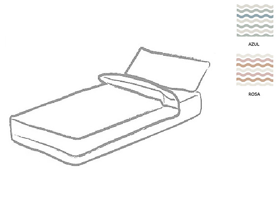 Confecciones Paula - Saco nórdico Dunas color Nude o Turquesa