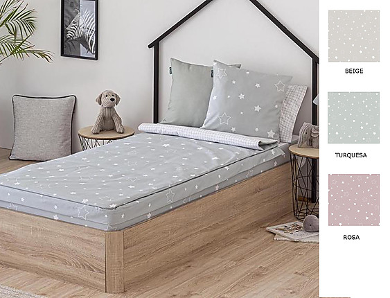 Confecciones Paula - Saco nórdico Noche color Beige piedra o Turquesa