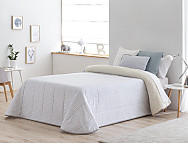 Haz clic para ampliar Edredón Sherpa Grafico color Beige, Rosa o Turquesa