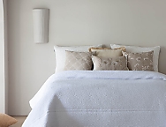 Edredón Jacquard Riaza con funda/s de cojín color 01 Blanco, 02 Beige ó 03 Gris