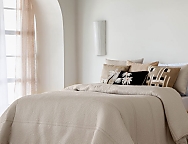 Edredón Jacquard Riaza con funda/s de cojín color 01 Blanco, 02 Beige ó 03 Gris