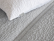 Edredón Jacquard Riaza con funda/s de cojín color 01 Blanco, 02 Beige ó 03 Gris