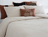 Edredón Sherpa Jacquard Pina con fundas de cojín color 01 Gris, 02 Marrón ó 03 Natural