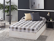 Edredón Ajustable Icon color Azul o Gris