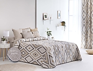 Edredón Sherpa Zafra color Azul, Beige o Lila