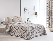 Edredón bouti Zafra doble relleno (200 gr) color Azul, Beige o Lila