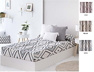 Haz clic para ampliar Edredón Ajustable Zafra color Azul, Beige o Lila