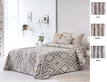 Confecciones Paula - Bouti Zafra color Azul, Beige o Lila