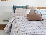 Edredón estampado Encina con funda/s de cojín Multicolor