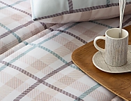 Edredón estampado Encina con funda/s de cojín Multicolor