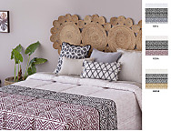 Haz clic para ampliar Edredón Ajustable Mijas color Azul, Beige o Rosa