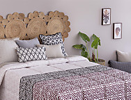 Haz clic para ampliar Edredón Ajustable Mijas color Azul, Beige o Rosa