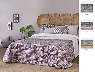 Edredón bouti Mijas doble relleno (200 gr) color Azul, Beige o Rosa