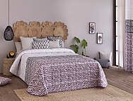 Edredón bouti Mijas doble relleno (200 gr) color Azul, Beige o Rosa