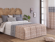 Edredón Conforter Mijas color Azul, Beige o Rosa