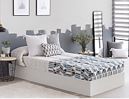 Edredón Ajustable Eibar color Azul, Beige o Lila