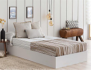 Edredón Ajustable Loja color Beige o Caldera