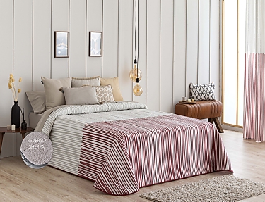 Confecciones Paula - Edredón Sherpa Loja color Caldera