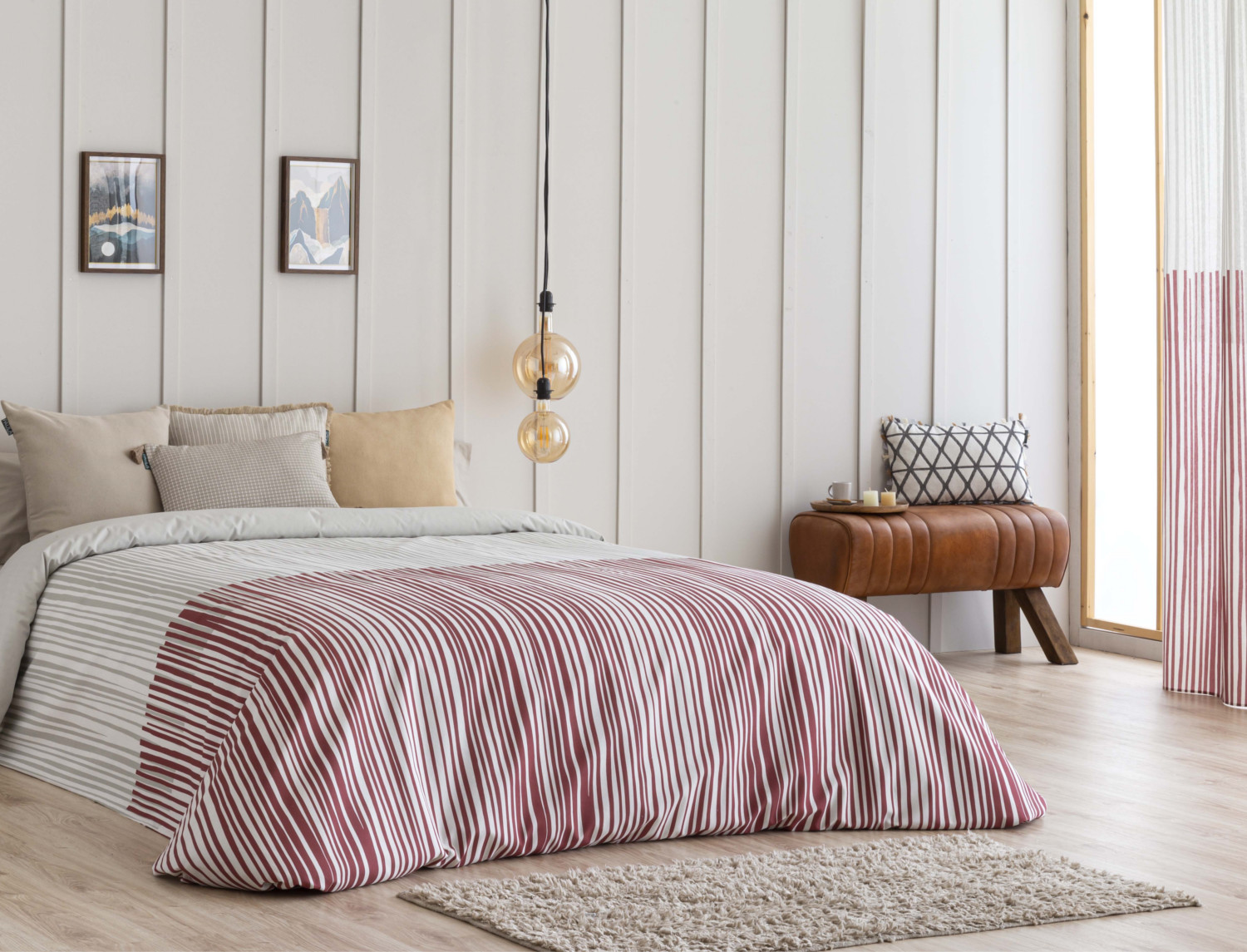 Confecciones Paula Funda nórdica Loja color Caldera