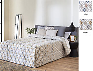 Edredón Conforter Toledo color Azul o Beige