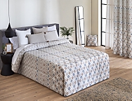 Edredón Conforter Toledo color Azul o Beige