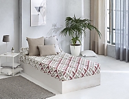 Edredón Ajustable Murcia color Gris o Rosa