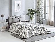 Haz clic para ampliar Funda nórdica Murcia color Gris o Rosa