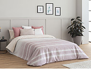 Funda nórdica Duero color Beige piedra o Rosa