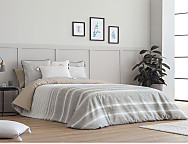 Funda nórdica Duero color Beige piedra o Rosa