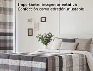 Edredón Ajustable Dover color Nude, Taupé o Turquesa