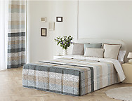 Edredón Conforter Dover color Nude, Taupé o Turquesa