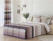 Edredón Conforter Dover color Nude, Taupé o Turquesa