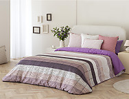 Funda nórdica Dover color Nude, Taupé o Turquesa